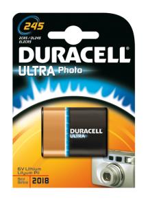 245105 DURACELL Batterie Ultra Photo Lithium 245 (2CR5)        1St.