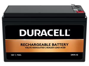 DR9-12 DURACELL 12V 9Ah VRLA Battery