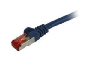 EU Product - Patchkabel RJ45 Cat6 250Mhz blau S-STP S/FTP LSZH - Cable - Network thumbnail