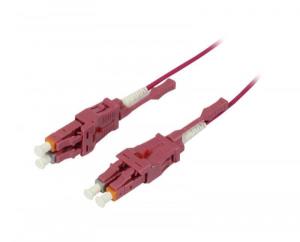 EU Product - LWL-2-Faser-Patchk..LC-LC OM4 Uniboot drehbar Push/Pull AD - Cable - Multimode fiber thumbnail