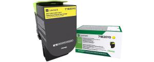 X317 YELLOW LEXMARK RETURN CART thumbnail