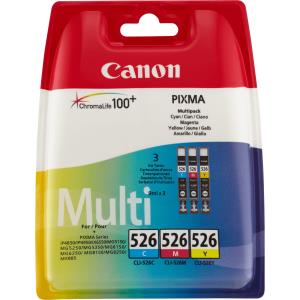EU Product - Tintenpatrone - Multipack - CLI-526 - 4541B009 - C/M/Y - je 9ml thumbnail