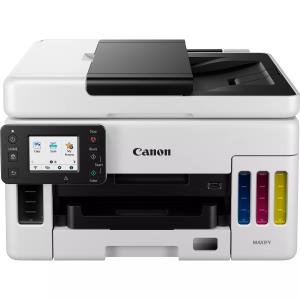 4470C008 CANON MAXIFY GX6050 GX 6050 - Multifunction printer - colour - inkjet - refillable - Legal (216 x 356 mm)/A4 (210 x 297 mm) (original) - A4/Legal (media) - up to 24 ipm (printing) - 350 sheets - USB 2.0, LAN, Wi-Fi(n), USB host