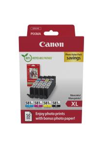 CLI-581XL BK/C/M/YPHOTO VALUE thumbnail