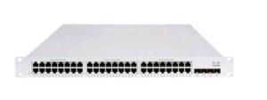 MS150-48FP-4X CISCO Meraki MS150 48FP-4X - Switch - Managed - 48 x 10/100/1000 (PoE+) + 4 x 10Gb Ethernet SFP+ - rack-mountable - PoE+ (740 W)