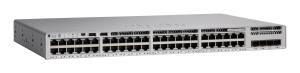 Cisco Catalyst 9200L - Network Advantage - switch - L3 - Managed - 48 x 10/100/1000 (PoE+) + 4 x 10 Gigabit SFP+ (uplink) - rack-mountable - PoE+ (1440 W) - remanufactured thumbnail