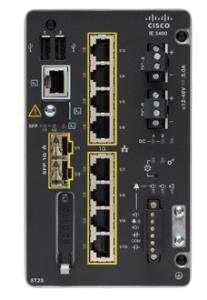 IE-3400-8T2S-A CISCO Catalyst IE3400 - Managed - L2 - Gigabit Ethernet (10/100/1000) - Rack-Einbau