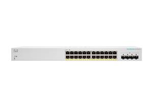 CBS220-24FP-4X-EU CISCO CBS220-24FP-4X - Managed - L2 - Gigabit Ethernet (10/100/1000) - Power over Ethernet (PoE) - Rack-Einbau