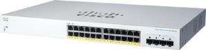 CBS220-24P-4G-EU CISCO CBS220-24P-4G - Managed - L2 - Gigabit Ethernet (10/100/1000) - Power over Ethernet (PoE) - Rack-Einbau - 1U