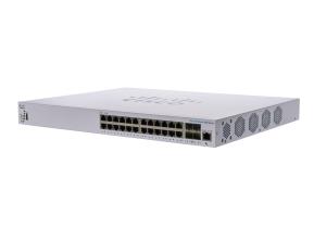CBS350-24XT-UK CISCO Business 350 Series CBS350-24XT - Switch - L3 - Managed - 20 x 10GBase-T + 4 x combo 10 Gigabit SFP+ - rack-mountable