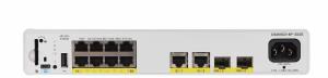 Cisco Catalyst 9200CX - Network Essentials - switch - compact - L3 - Managed - 8 x 10/100/1000 (PoE+) + 2 x 1000Base-T + 2 x 10 Gigabit SFP+ (uplink) - rack-mountable - PoE+ (240 W) thumbnail