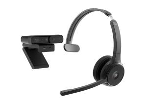BUN-721+CAMD-C-WW CISCO Headset 721 - Headset - on-ear - Bluetooth - wireless - carbon black - Cisco Webex Certified