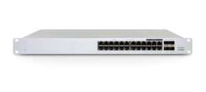 MS130-24P-HW CISCO Meraki MS130-24P - Switch - Managed - 24 x 10/100/1000Base-T + 4 x Gigabit SFP - rack-mountable - PoE+ (370 W)