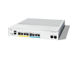 Cisco Catalyst 1300-8MGP-2X - Switch - L3 - Managed - 4 x Gigabit Ethernet + 4 x 100/1000/2.5G + 2 x 10 Gigabit SFP+ - rack-mountable - PoE+ (120 W) thumbnail