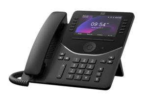 DP-9861-K9= CISCO Desk Phone 9861 - VoIP phone - with Trusted Platform Module (TPM) 2.0 with caller ID/call waiting - IEEE 802.11a/b/g/n/ac (Wi-Fi) / Bluetooth 5.2 LE - SIP, SDP, RTCP, RTP, SRTP - 130 lines - carbon black