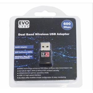 NPEVO-AC600USB EVO LABS AC600 Dual Band USB WiFi Network Adapter