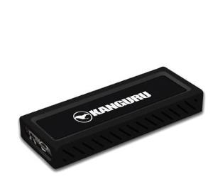 U3-NVMWP-250G KANGURU SOLUTIONS Kanguru UltraLock USB-C M.2 NVMe SSD 250 GB Portable Solid State Drive - External - Black - TAA Compliant - USB 3.1 Type C - 675 MB/s Maximum Read Transfer Rate