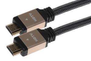 SO032 MAPLIN HDMI to HDMI 4K Ultra HD Cable with Gold Connectors - Black, 15m
