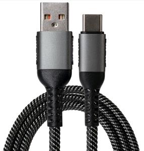 USB-C to USB-A Cable Braided 60W 1m Retail Packaging thumbnail