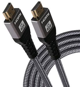 530PAM MAPLIN HDMI to HDMI Cable V2.0 4K Ultra HD 60fps Braided with Ethernet - 1.5m