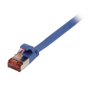 EU Product - Patchkabel RJ45 Cat6 250Mhz blau FTP U/FTP TPE Superflex - Cable - Digital thumbnail