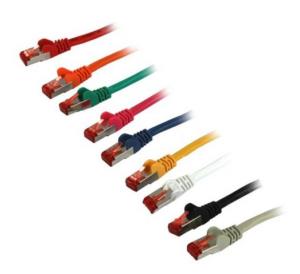 EU Product - Patchkabel RJ45 Cat6 250Mhz schwarz S-STP S/FTP - Cable - Network thumbnail