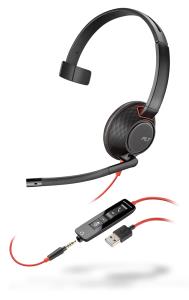 207577-201 Poly (Plantronics) BLACKWIRE 5210, C5210, USB-A, WW (New -201 SKU)