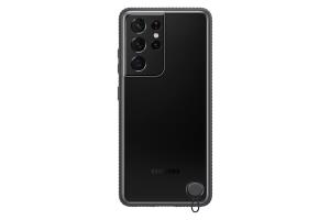 EF-GG998CBEGWW SAMSUNG Clear Protective Cover for Samsung Galaxy S21 Ultra 5G - Black