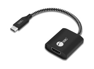 CB-TC0811-S1 SIIG AC CB-TC0811-S1 USB-C to HDMI Video Cable Adapter w PD Charging 60W Black