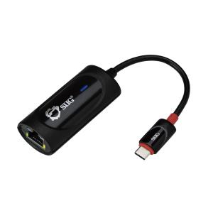 JU-NE0914-S1 SIIG USB C to Ggbt Ethnt Adapt