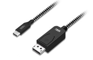 CB-TC0A12-S1 SIIG Cable CB-TC0A12-S1 USB Type-C to DisplayPort Cable 2M OPP Bag