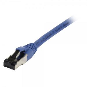 EU Product - Patchkabel RJ45 Cat8.1 2000Mhz blau S-STP S/FTP TPE Ultra SuperFlex - Cable - Network thumbnail
