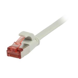 EU Product - Patchkabel RJ45 Cat6 250Mhz grau FTP U/FTP TPE Superflex Flach - Cable - Digital thumbnail