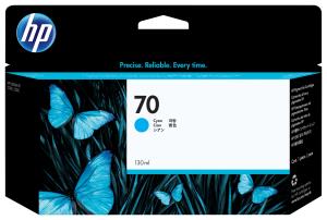 HP 70 130 ML CYAN INK CARTRIDGE thumbnail