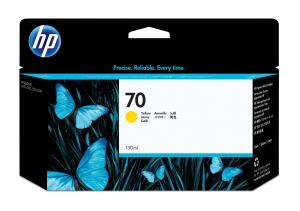 HP 70 130 ML YELLOW INK CARTRIDGE thumbnail