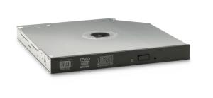 K3R64AA HP Slim-SuperMulti-DVD-Brenner - 9,5 mm - Schwarz - Metallisch - Ablage - Horizontal - Desktop - DVD Super Multi - SATA