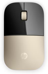 X7Q43AA#ABB HP Z3700 Gold Wireless Mouse