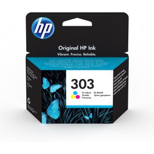 ORIGINAL HP 303 TRI-COLOUR INK CARTR thumbnail