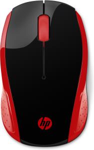 2HU82AA HP Wireless Mouse 200 Empres Red