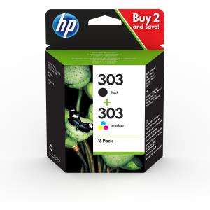 HP 303 INK CARTRIDGE COMBO 2-PACK thumbnail