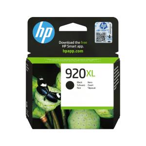 HP 920XL - CD975AE - 1 x Black - Ink cartridge - High Yield - For Officejet 6000, 6500, 6500 E709a, 6500A, 6500A E710a, 7000, 7500A thumbnail