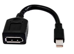 EU Product - Single miniDP-to-DP Adapter Cable - Adapter - Digital/Display/Video thumbnail