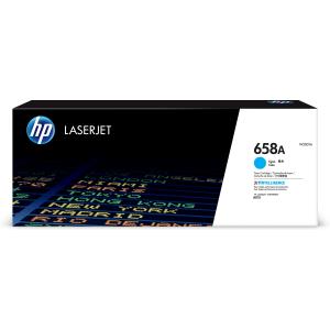 HP 658A CYAN LASERJET TONER CARTRIDG thumbnail