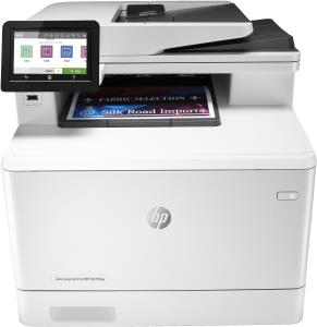 W1A80A#B19 HP Color LaserJet Pro MFP M479fdw - Print - copy - scan - fax - email - Scan to email/PDF; Two-sided printing; 50-sheet uncurled ADF - Laser - Colour printing - 600 x 600 DPI - A4 - Direct printing - Grey - White