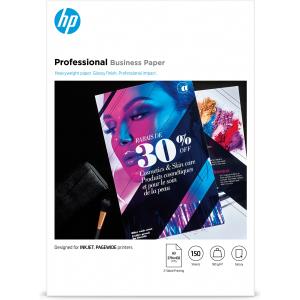 7MV84A HP Professional Business Paper - Glossy - 180 g/m2 - A3 (297 x 420 mm) - 150 sheets - Tintenstrahldrucker - A3 (297x420 mm) - Glanz - 150 Bl?tter - 180 g/m? - Wei?