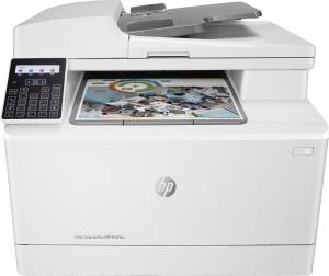 7KW56A#B19 HP Color LaserJet Pro MFP M183fw - Print - Copy - Scan - Fax - 35-sheet ADF; Energy Efficient; Strong Security; Dualband Wi-Fi - Laser - Colour printing - 600 x 600 DPI - A4 - Direct printing - White