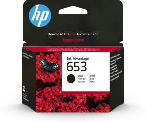3YM75AE#BHL HP 653 - 6 ml - Black - original - Ink Advantage - Original - Ink Cartridge