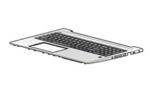 L45091-041 HP 450 G6/G7 Keyboard Non backlit (DE)