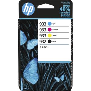 HP 932 BLACK / 933 CMY ORIGINAL INK thumbnail