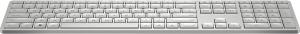 3Z729AA#ABB HP 970 Programmable Wireless Keyboard - Bluetooth - Silver
